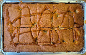 Toffee Apple Traybake
