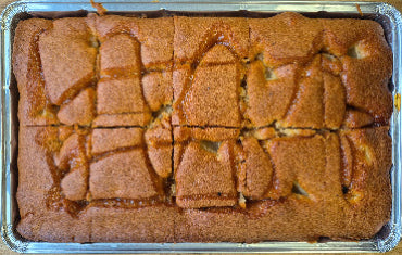 Toffee Apple Traybake