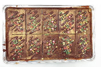 Christmas Caramel Shortbread Traybake