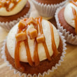 Load image into Gallery viewer, Pack of 4 Buttery Caramel Cupcakes (only available for collection)
