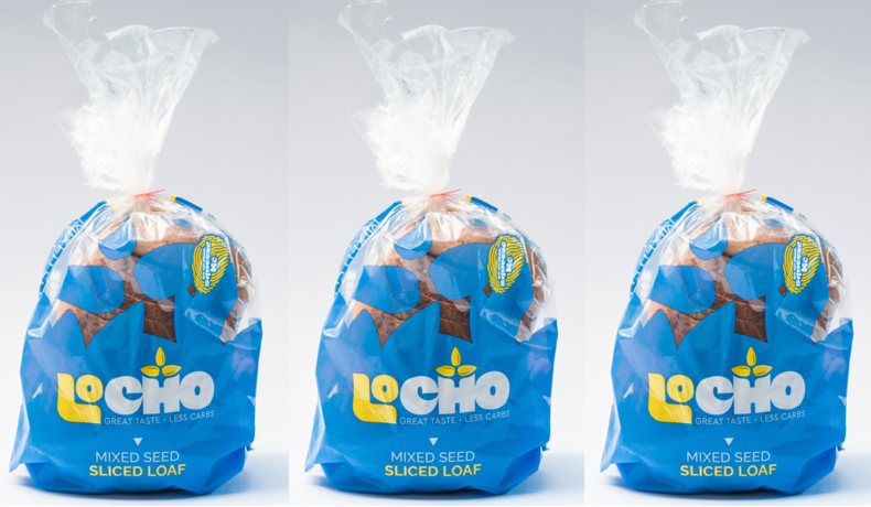 Box of 3 LoCho Low Carb Sliced Bread 360g