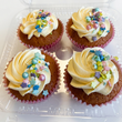 Load image into Gallery viewer, Pack of 4 Summer Cupcakes (only available for collection)
